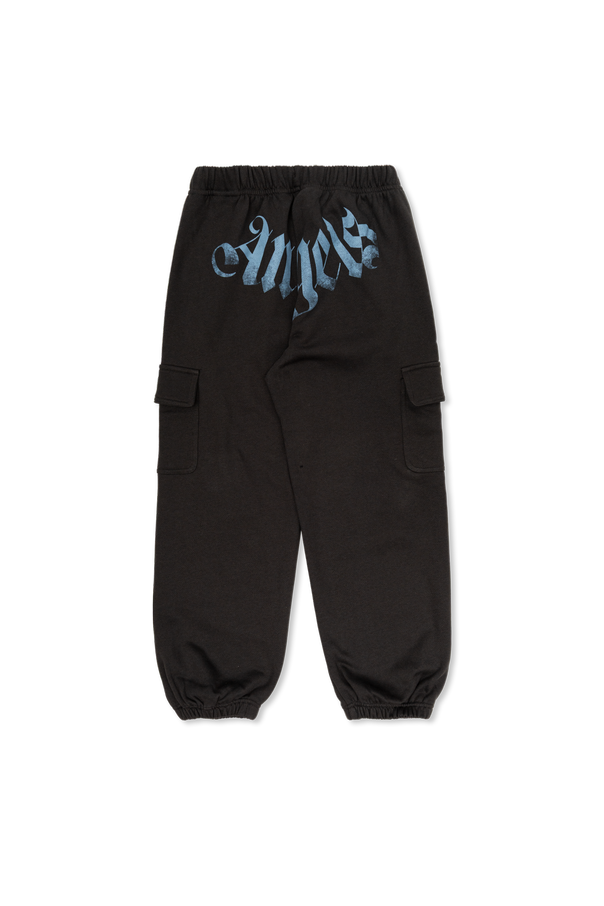Palm Angels Kids Logo Sweatpants