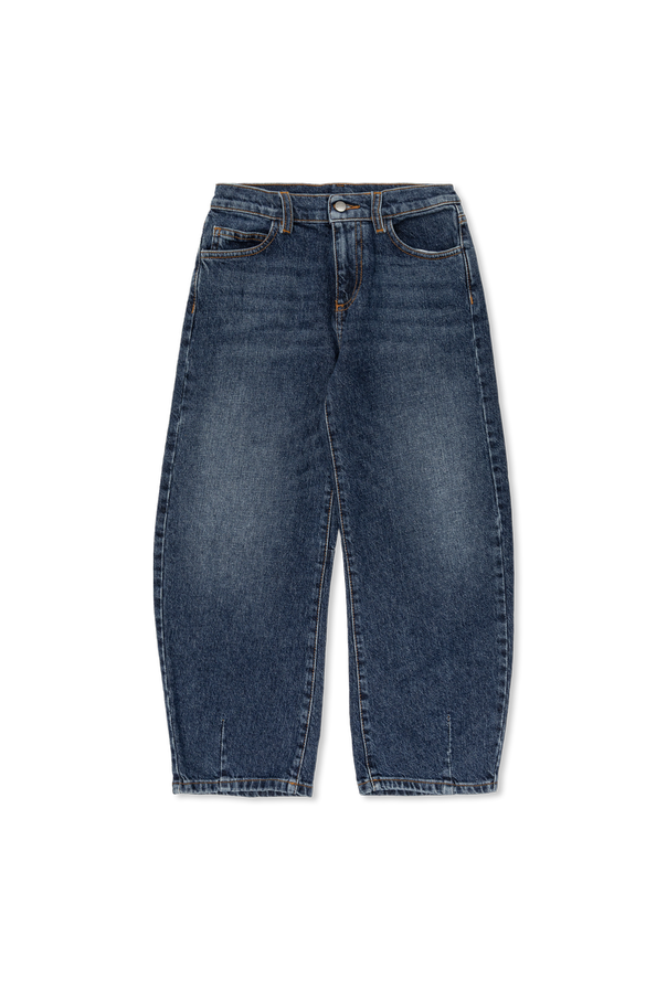 Straight-Leg Jeans od Palm Angels Kids