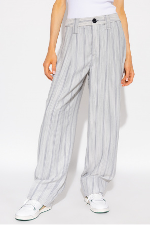 Ganni Striped trousers