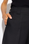 Ganni Pleat-front trousers