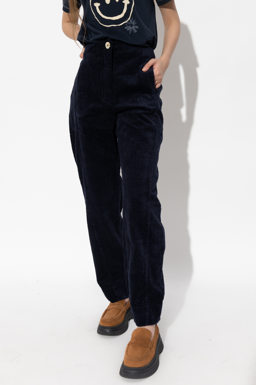 Ganni Corduroy trousers