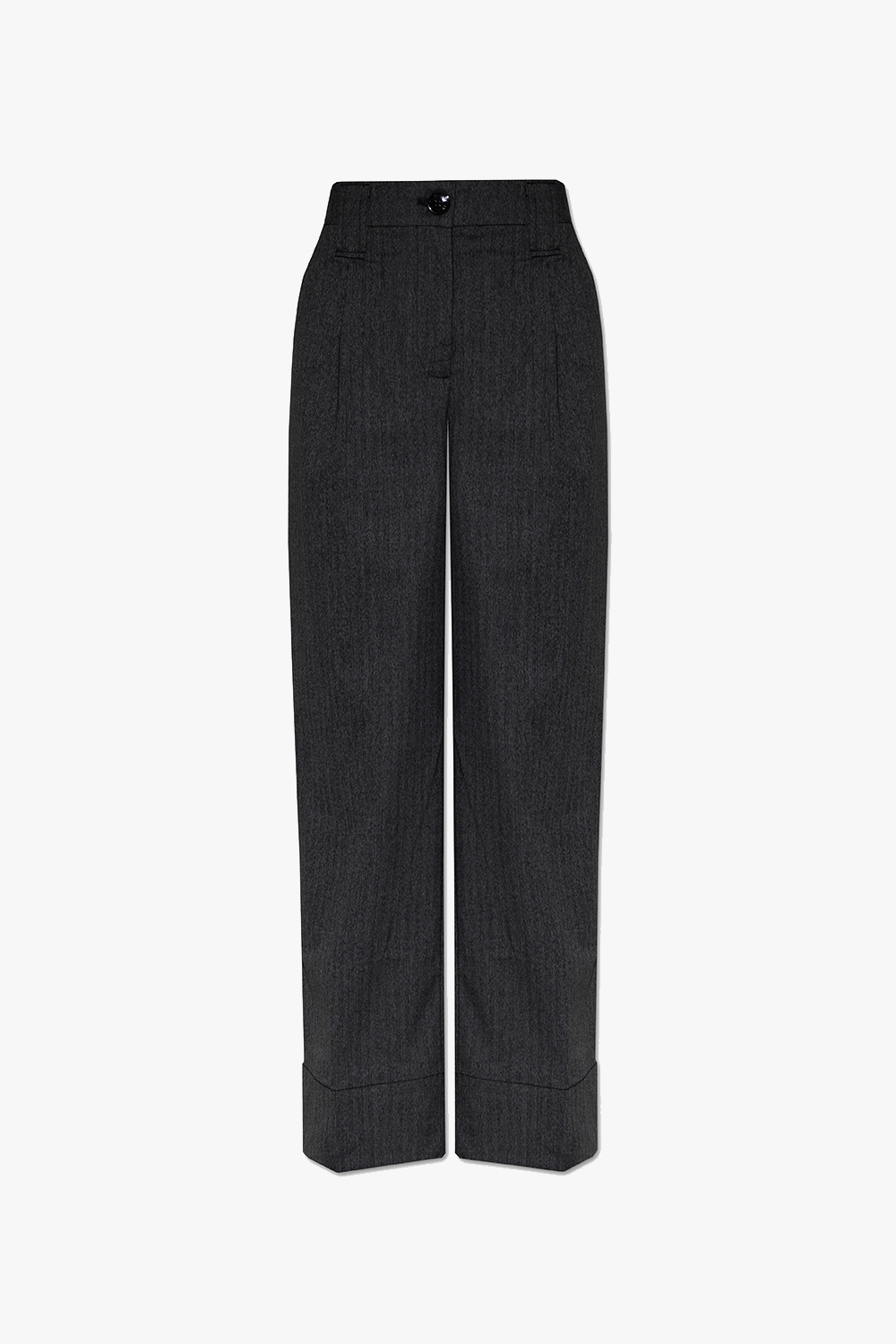 Ganni Pleat-front trousers