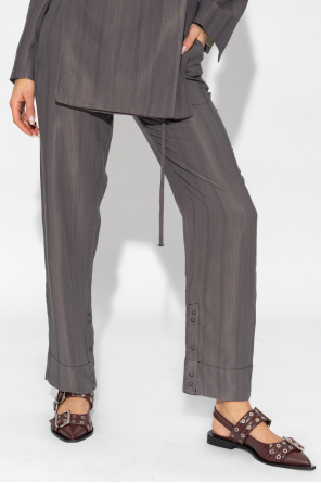 Ganni Trousers with pockets