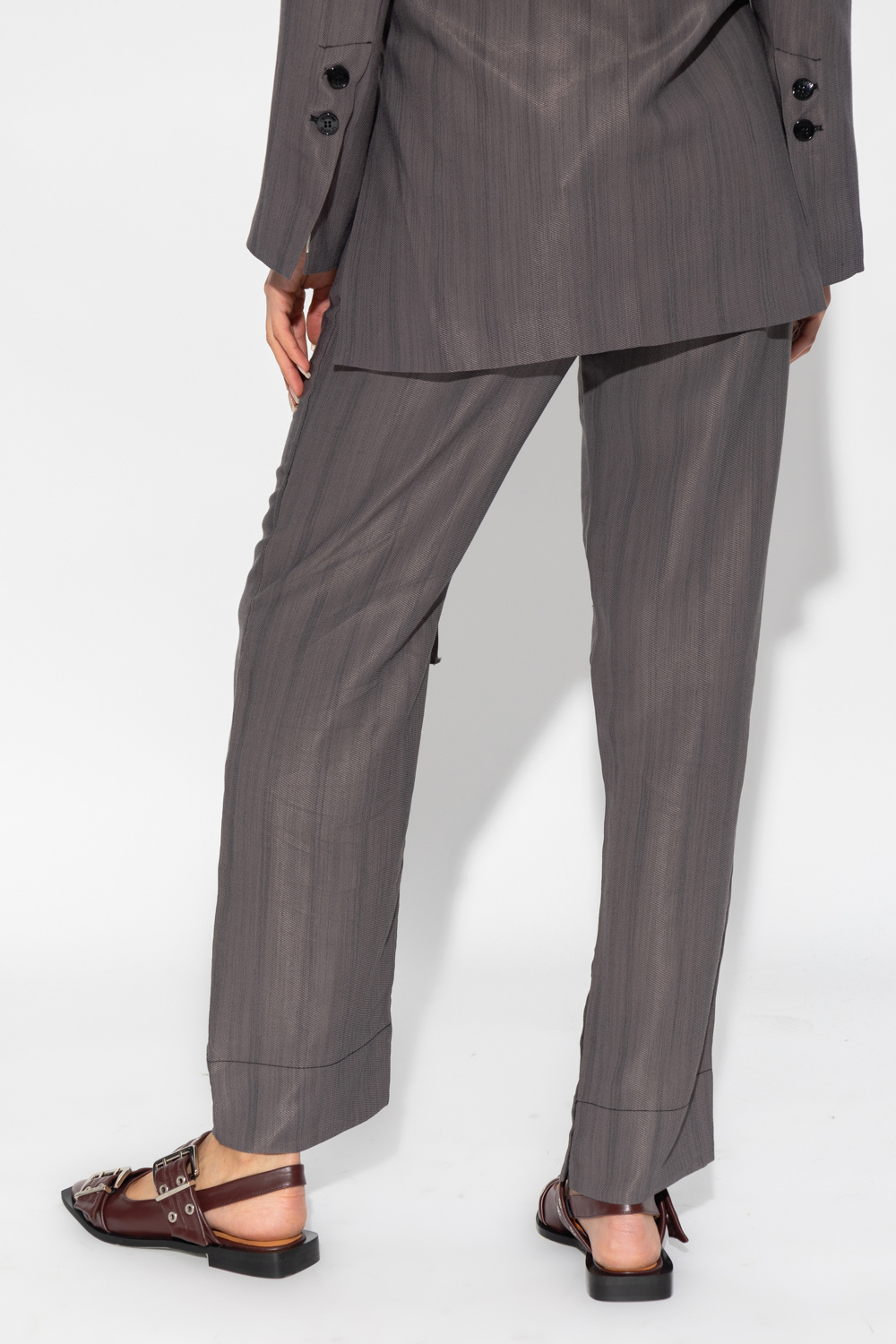 Ganni Trousers with pockets