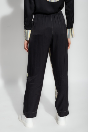 Ganni Loose-fitting Gembone trousers