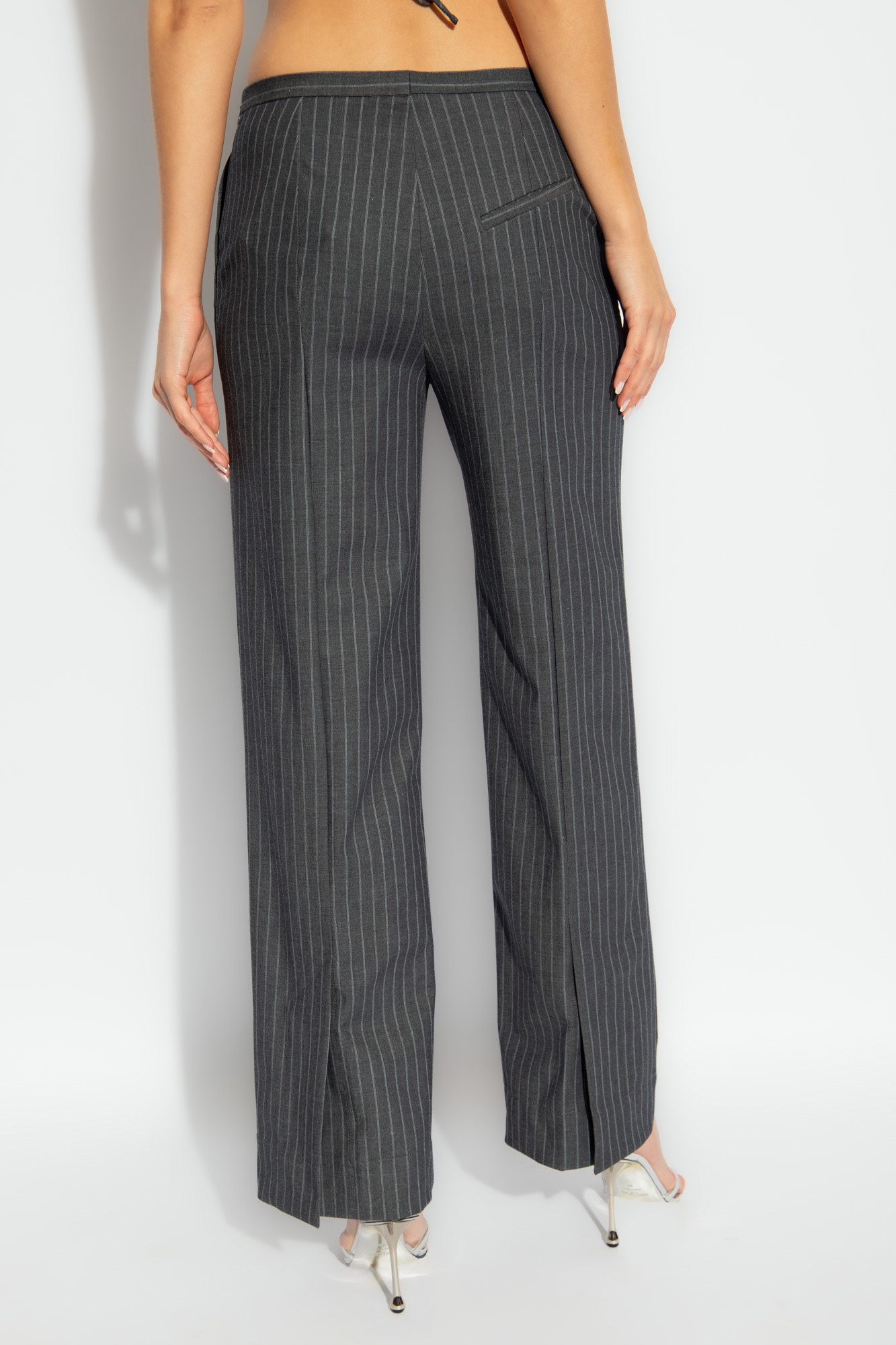 Ganni Pinstriped trousers