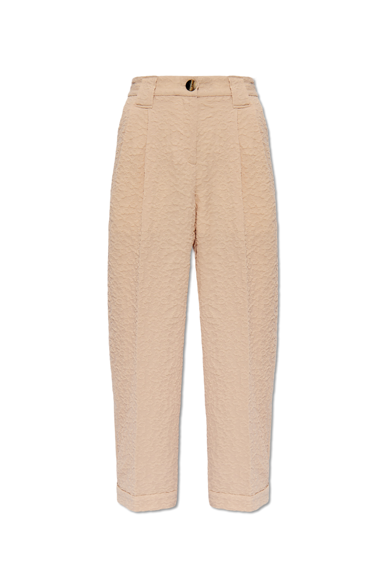 Ganni Jacquard trousers