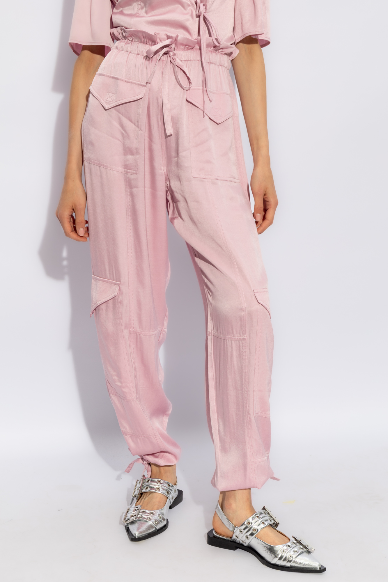 Ganni Trousers with pockets