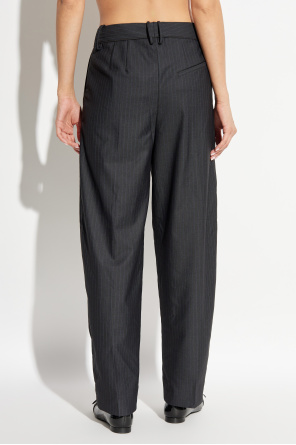 Ganni Striped Pattern Trousers