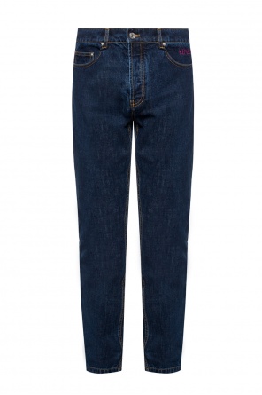 Logo-embroidered jeans od Kenzo