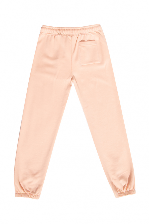 Boy Straight mid-rise straight jeans Sweatpants with logo