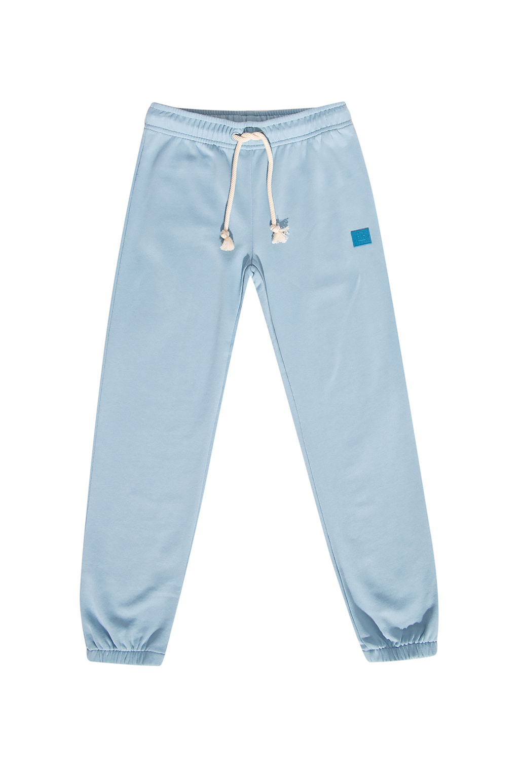 Acne Studios Kids straight-leg cotton-blend track pants Blue