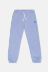 Acne Studios Kids River Island linen runner shorts in blue