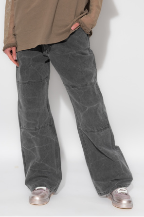 Acne Studios Relaxed-fitting canvas Lineup trousers