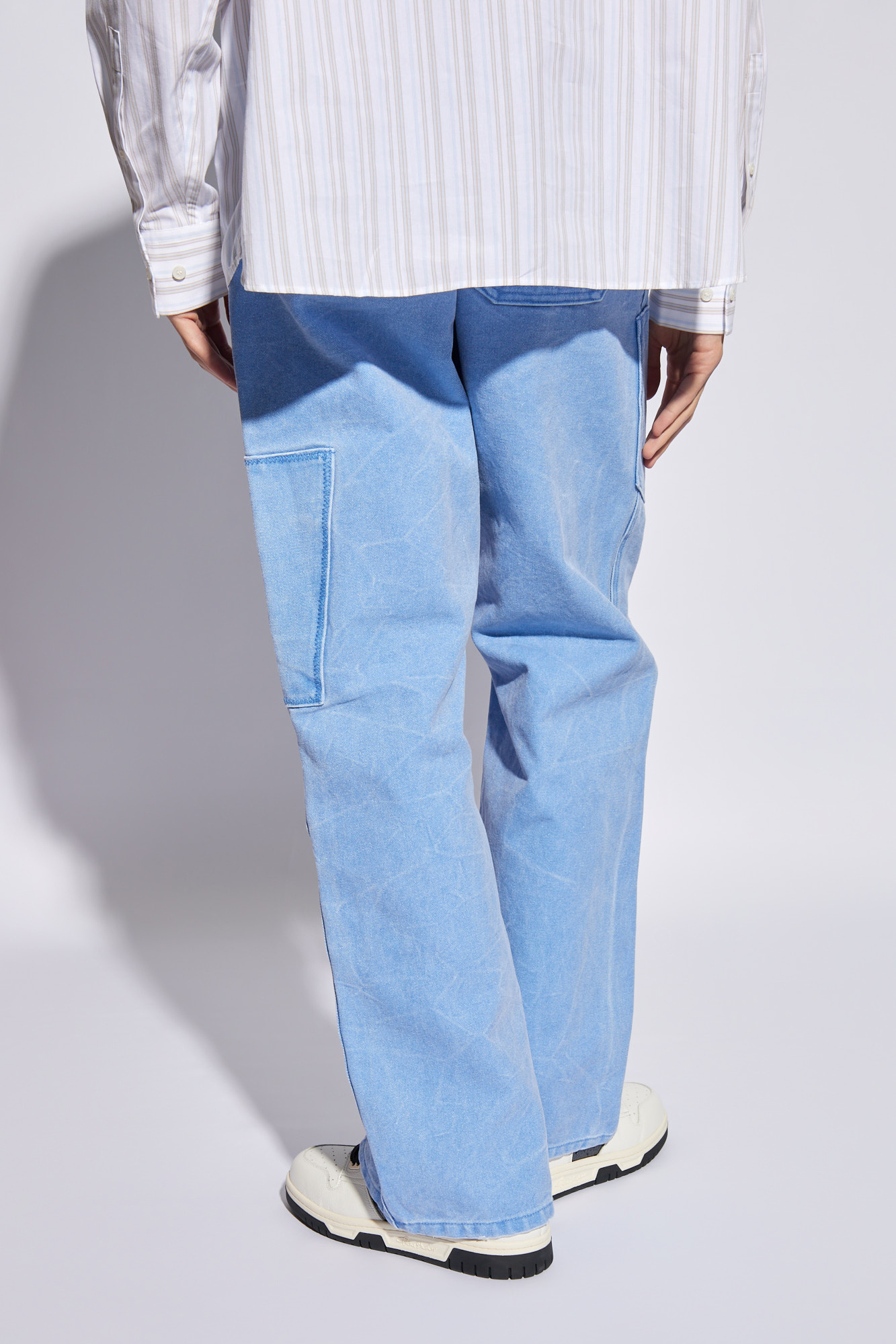 Acne Studios Relaxed-fitting bow trousers