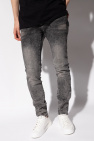 Philipp Plein GREY Jeans with worn effect