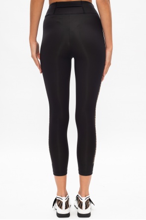 Fendi Side stripe leggings