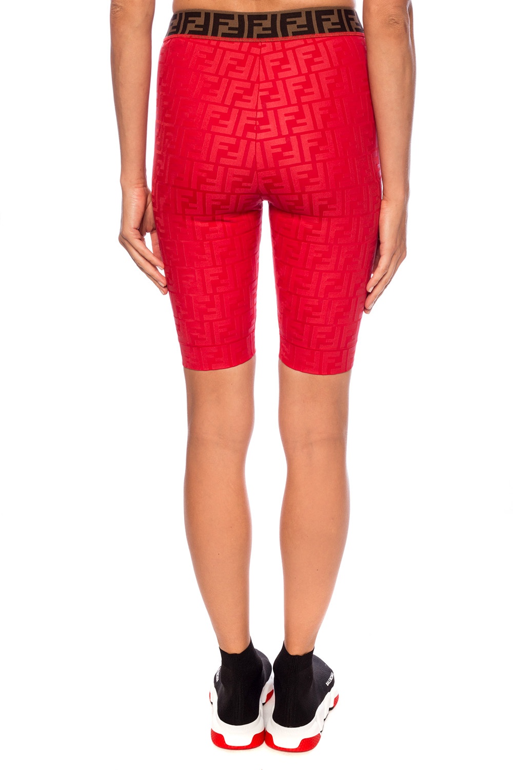Fendi Short leggings with logo | Women 
