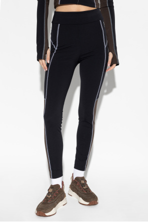 Fendi Leggings con logotipo estampado