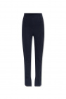 Fendi High-waisted padded trousers