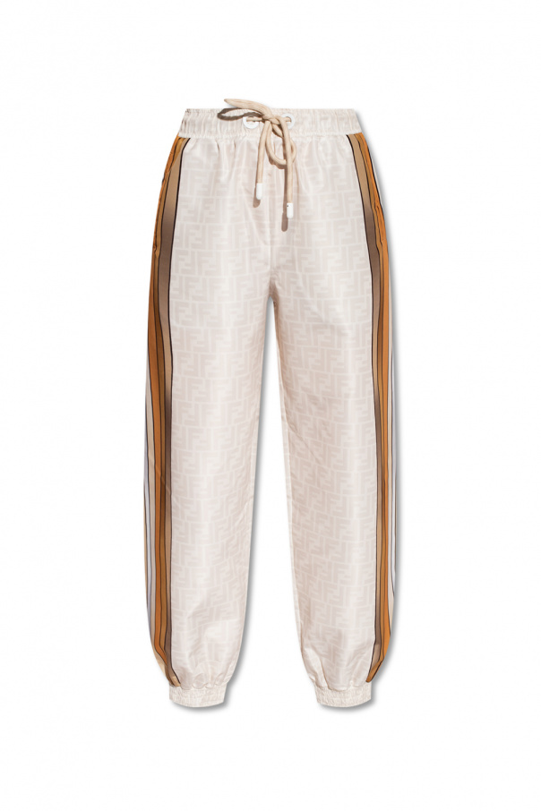 Fendi Long trousers with monogram