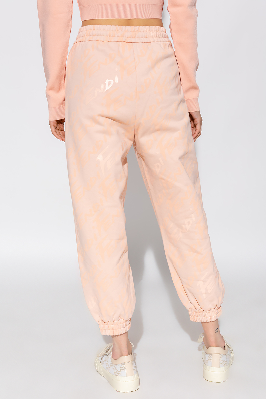 Fendi Sweatpants with Fendi Brush pattern
