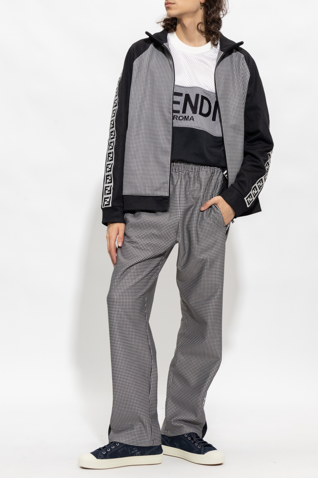 Fendi Patterned trousers