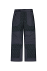Fendi NAVY BLUE Ski pants with monogram