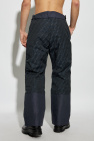 Fendi NAVY BLUE Ski pants with monogram