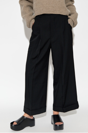Yohji Yamamoto Wełniane spodnie