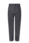 Fendi GREY Pleat-front trousers