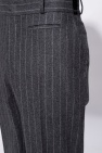 Fendi GREY Pleat-front trousers