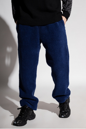 Fendi trousers Bleu with teddy effect