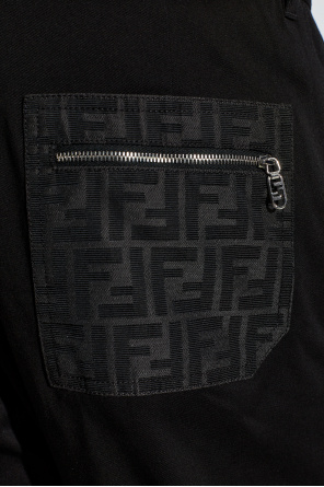 Fendi Spodnie z logo