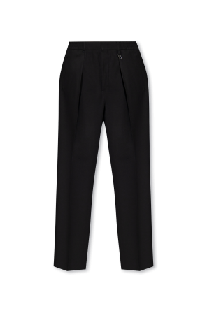 Pleat-front trousers od Fendi