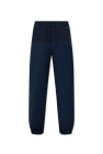 Fendi NAVY BLUE Sweatpants with logo