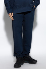 Fendi NAVY BLUE Sweatpants with logo