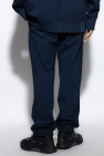 Fendi NAVY BLUE Sweatpants with logo