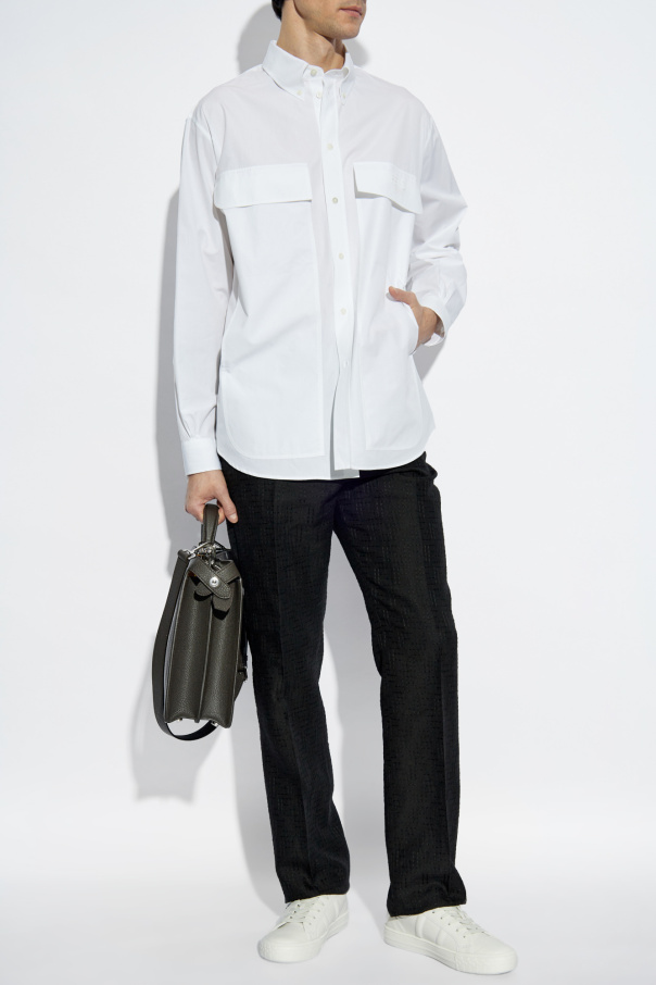 Fendi Pantalones con logo