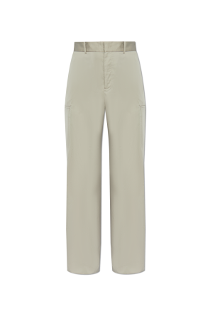 Pants with logo