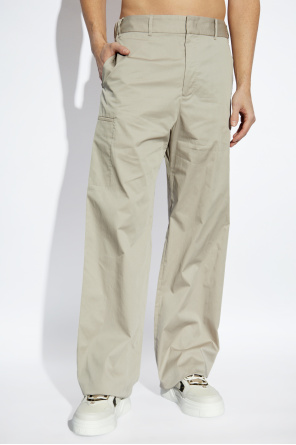 Fendi Pantalones con logo