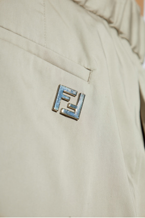 Fendi Pantalones con logo