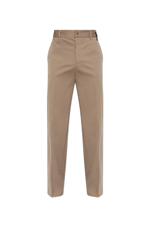 Fendi Creased trousers