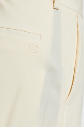 Fendi Pantalones de lana