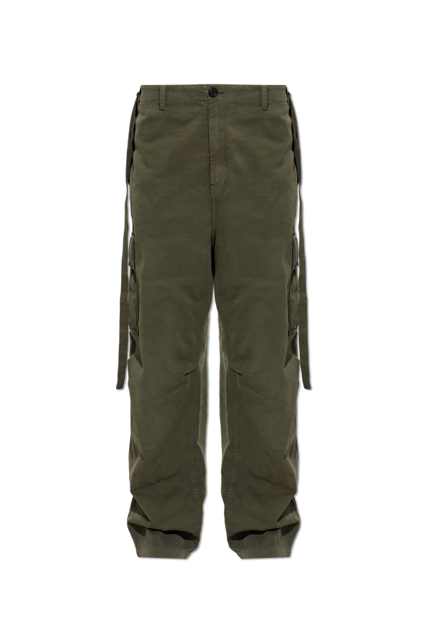 Straight-Leg ‘Cargo’ Trousers od Fendi
