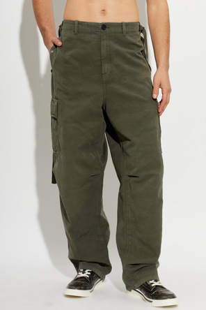 Fendi Pantalones tipo 'cargo' de corte recto