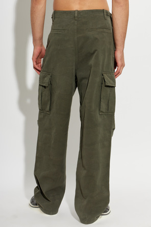 Fendi Pantalones tipo 'cargo' de corte recto
