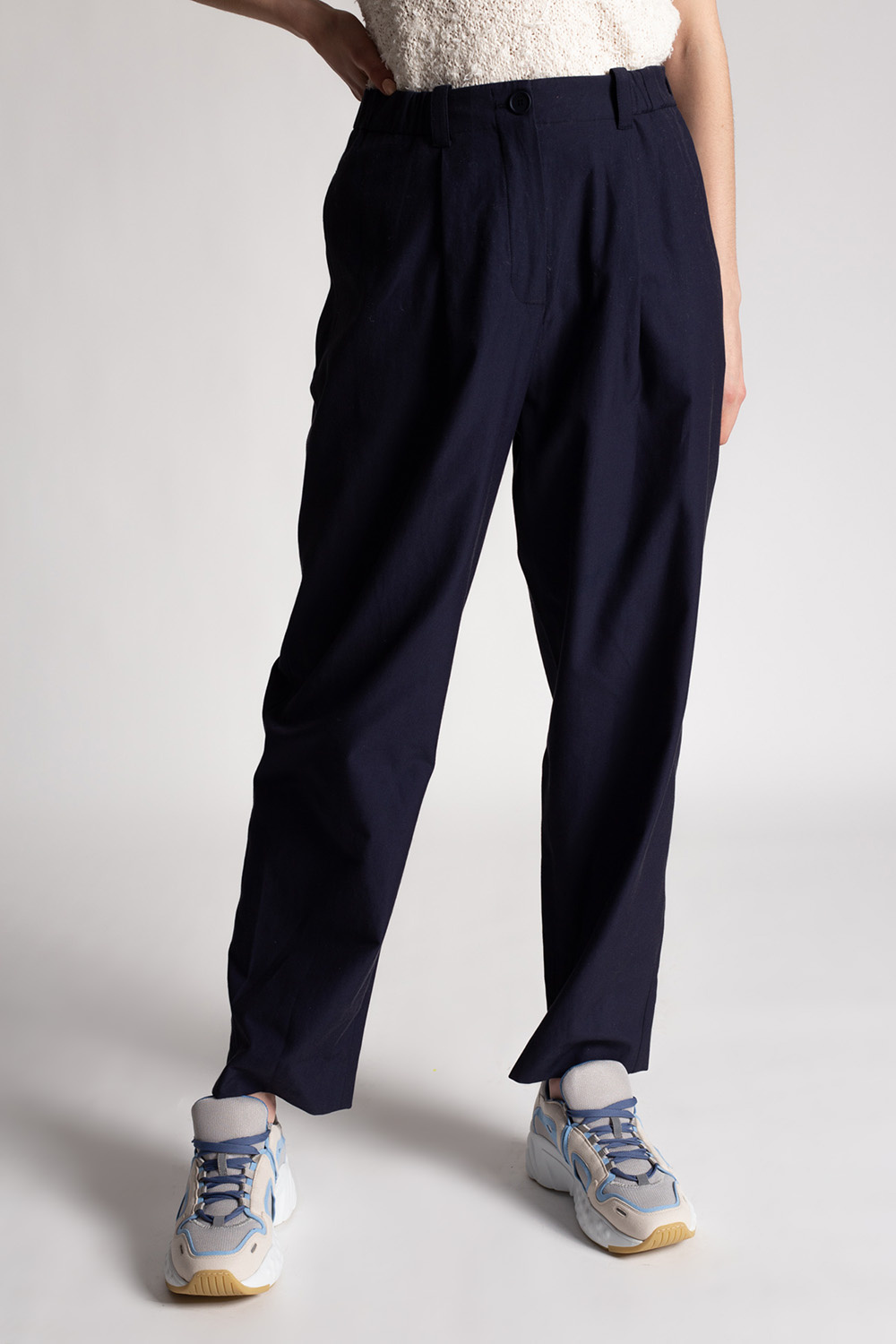 Kenzo Pleat-front trousers