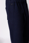 Kenzo Wool trousers with logo
