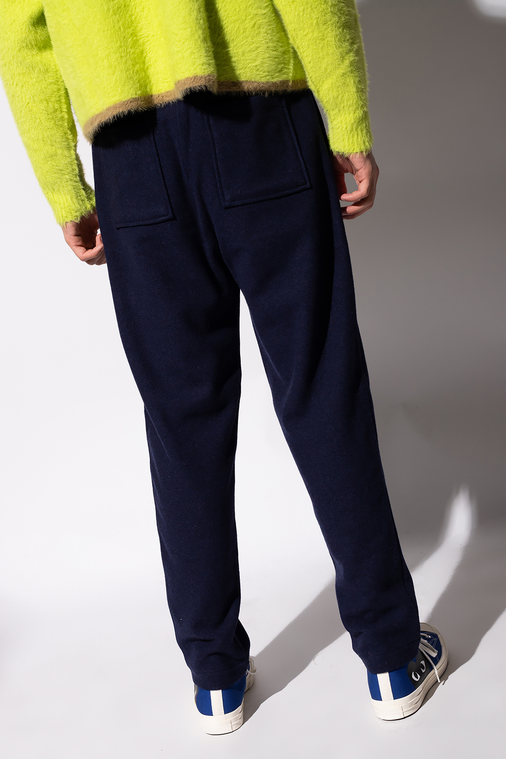 Kenzo Wool trousers with logo